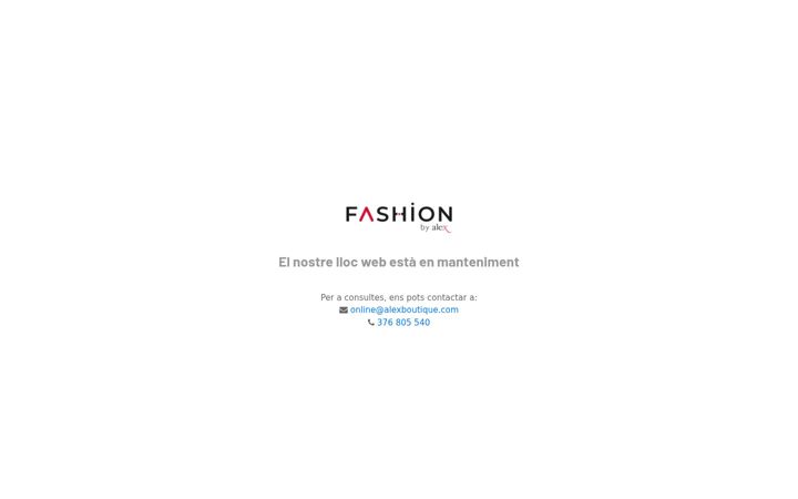 Screenshot of fashionbyalex.com