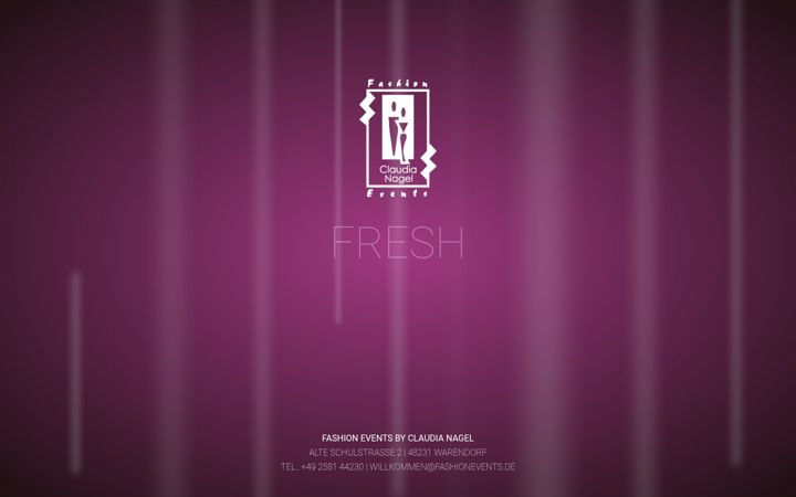 Screenshot of fashionevents.de