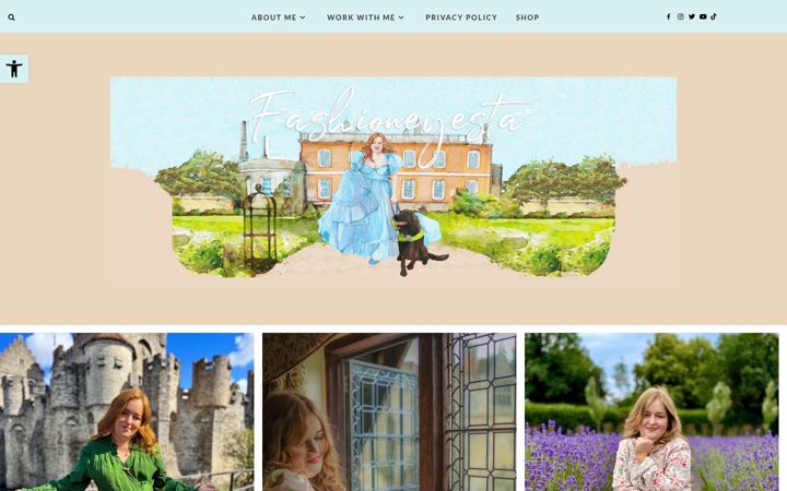 Screenshot of fashioneyesta.com