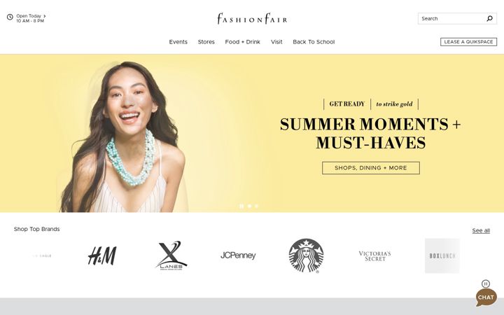 Screenshot of fashionfairmall.com