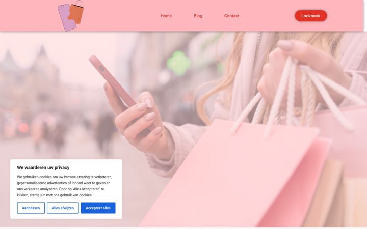 Screenshot of fashionfeit.nl