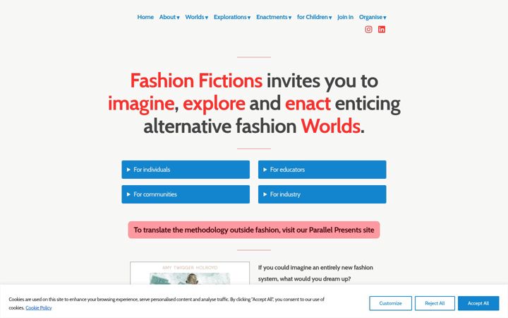 Screenshot of fashionfictions.org