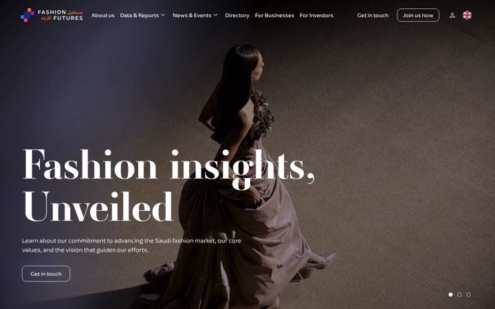 Screenshot of fashionfutures.com