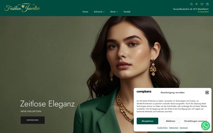 Ekrano kopija fashionjuwelier.co