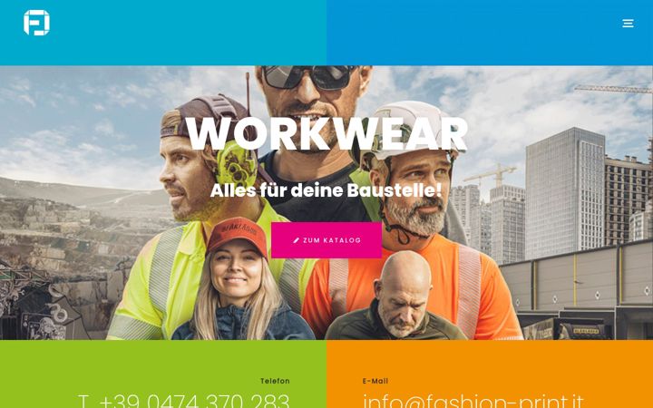 Screenshot of fashionprint.it