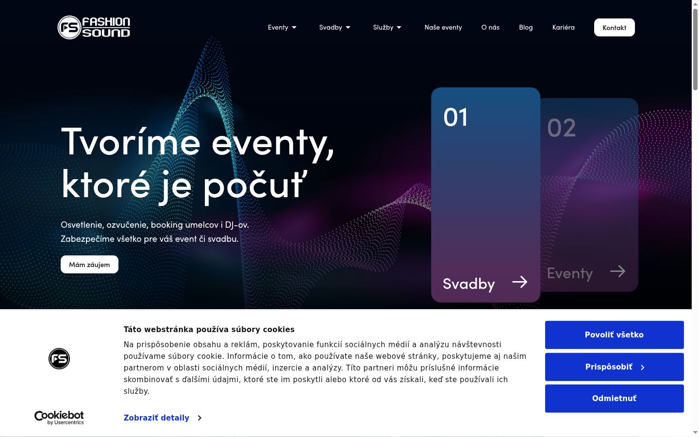 Sutikimo reklamjuostės, rodytos prieš bet kokią sąveiką, ekrano kopija