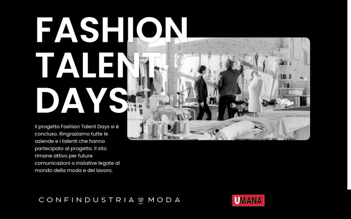 Kuvakaappaus sivustosta fashiontalentdays.com