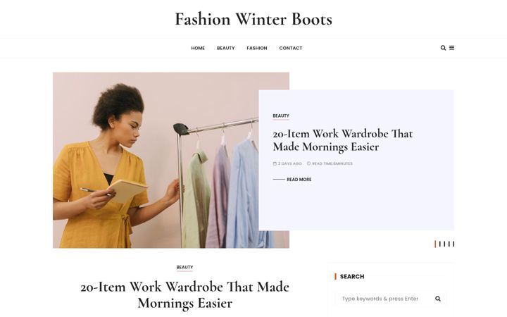 Snímek obrazovky fashionwinterboots.net