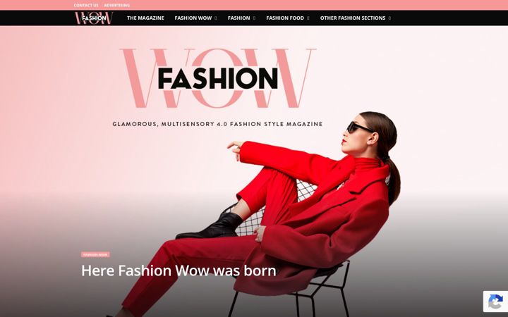 Kuvakaappaus sivustosta fashionwow.it