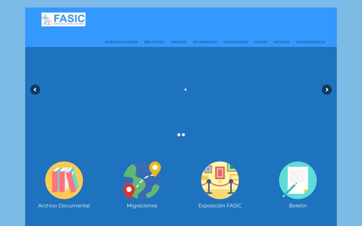 Screenshot of fasic.cl