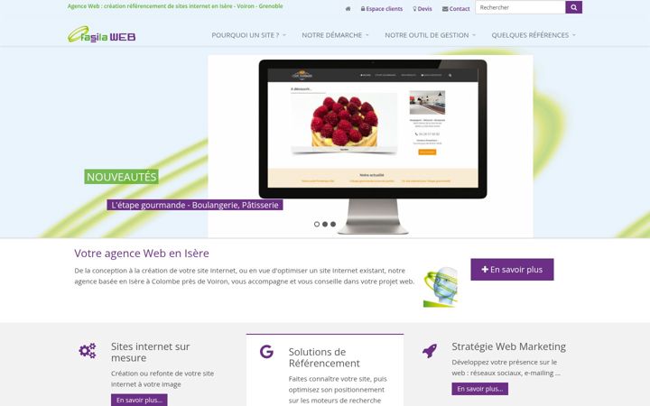 Screenshot of fasilaweb.fr