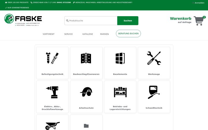 Screenshot of faske24.de