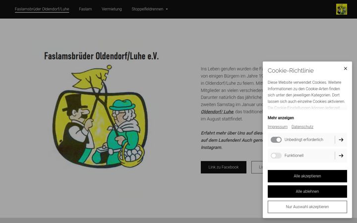 Screenshot of faslamsbrueder-oldendorf.de