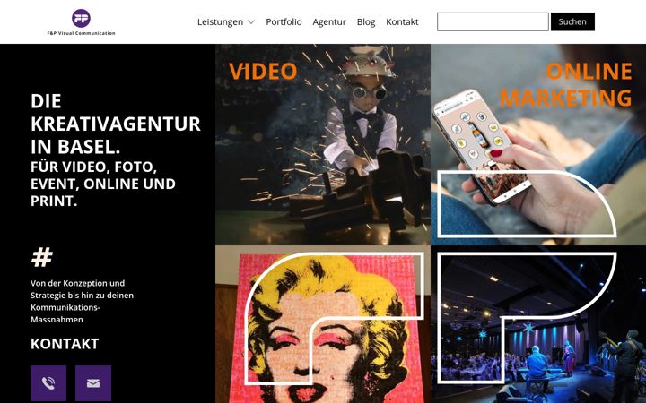 Screenshot of fasnachtpartner.ch
