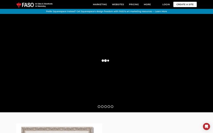 Captura de pantalla de faso.com