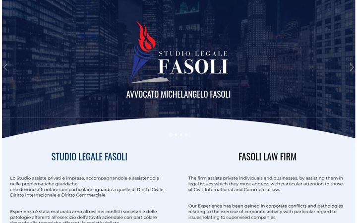 Screenshot of fasolilaw.com