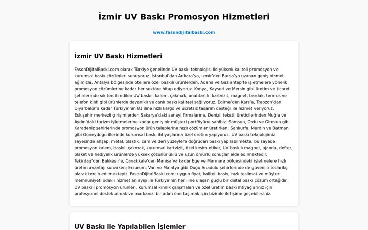 Screenshot of fasondijitalbaski.com