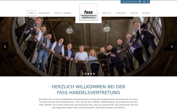 Screenshot stránky fass-hv.de