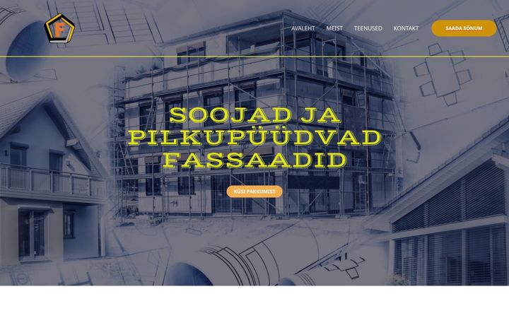 Screenshot of fassaadimehed.ee