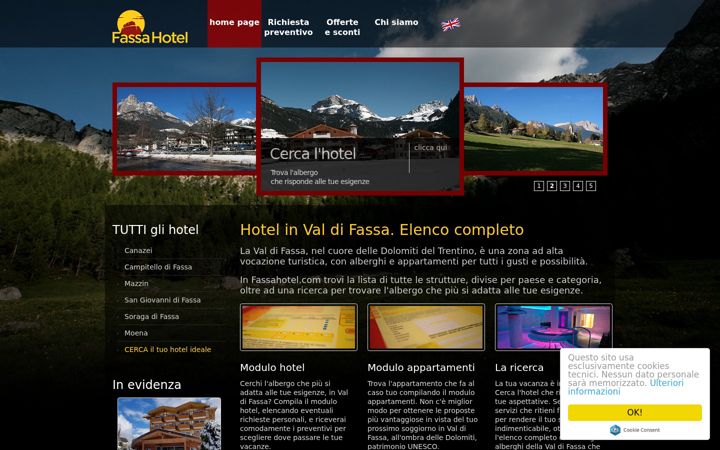 Screenshot of fassahotel.com