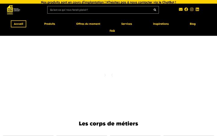 Screenshot of fassenet-materiaux.com