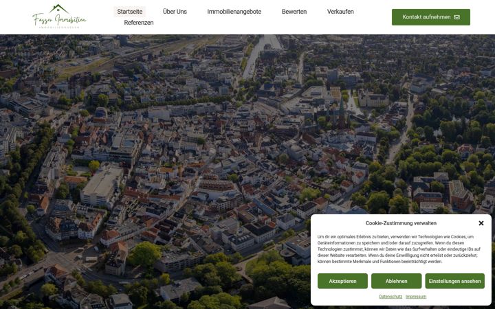 Screenshot of fasser-immobilien.de