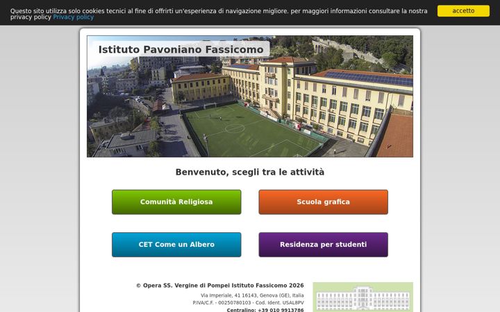 Screenshot of fassicomo.it