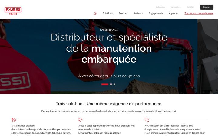 Screenshot of fassifrance.fr