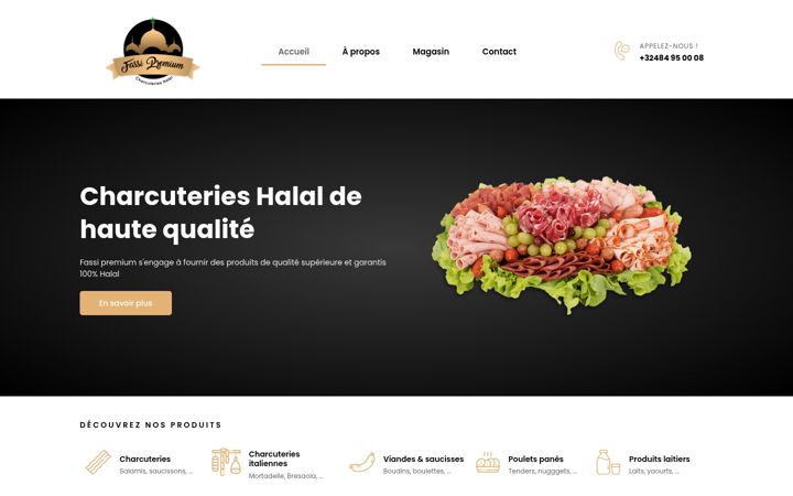 Screenshot of fassipremium.be