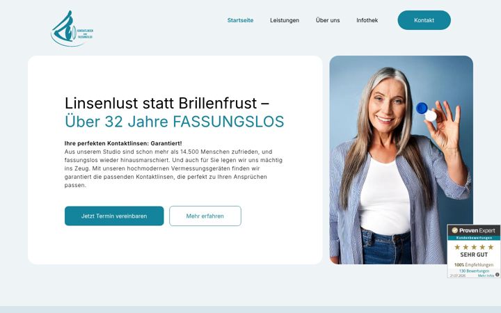 Screenshot of fassungslos.de