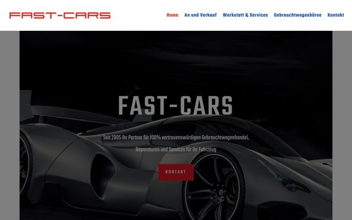 Screenshot of fast-cars.at