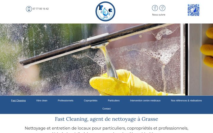 Screenshot of fast-cleaning.fr