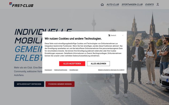 Screenshot of fast-club.de