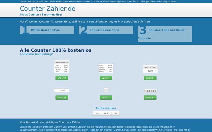 Screenshot of fast-counter.net