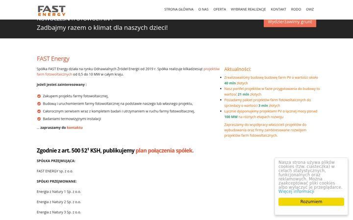 Screenshot of fast-energy.pl
