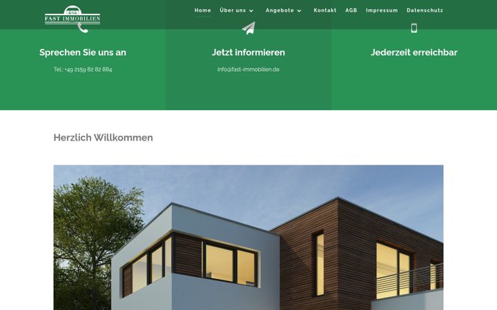 Screenshot of fast-immobilien.de