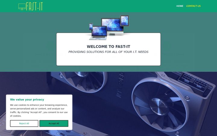 Screenshot of fast-it.co.uk