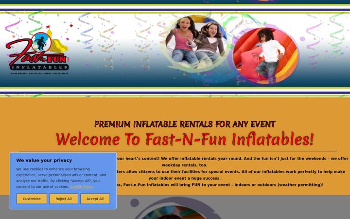 Screenshot of fast-n-fun.com