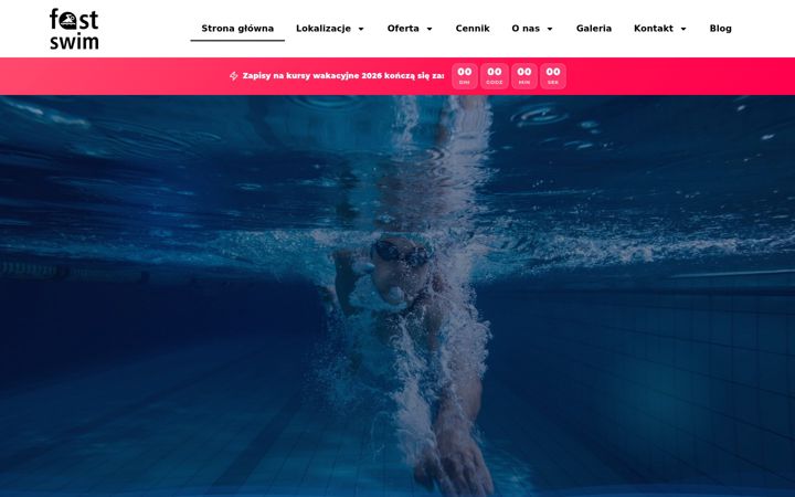 Screenshot of fast-swim.com