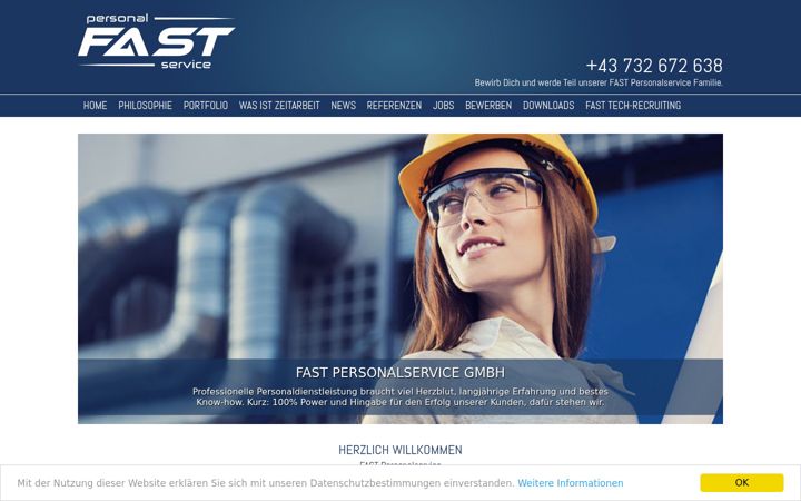 Screenshot of fast.co.at