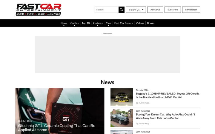 Zrzut ekranu fastcar.co.uk