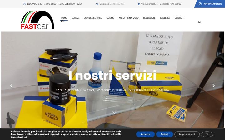 Screenshot of fastcaritalia.it