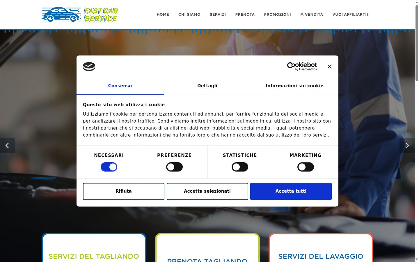 Sutikimo reklamjuostės, rodytos prieš bet kokią sąveiką, ekrano kopija