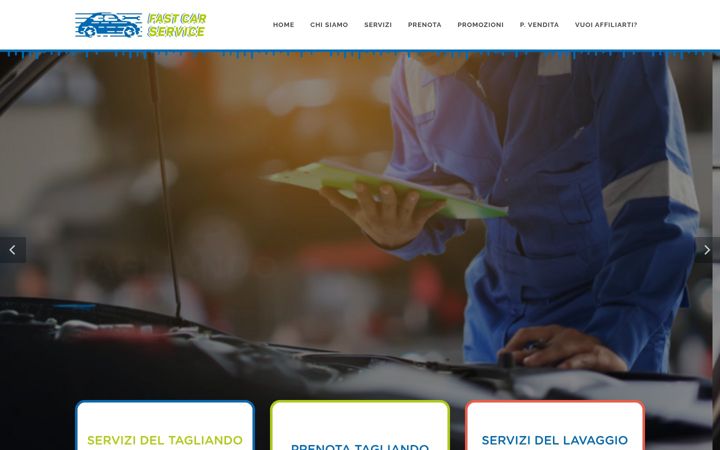 Screenshot of fastcarservice.it