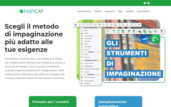 Screenshot of fastcat.it