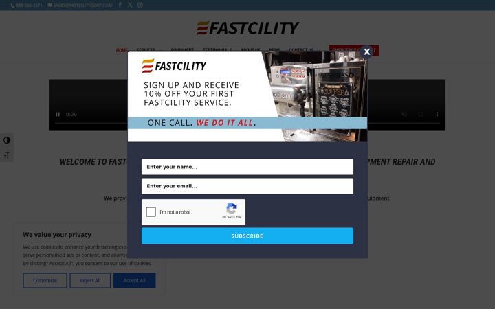 Screenshot of fastcilitycorp.com