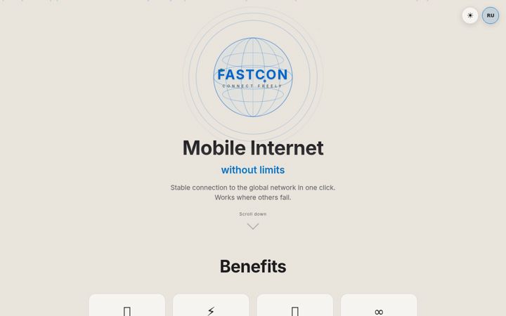 Screenshot of fastcon.cc