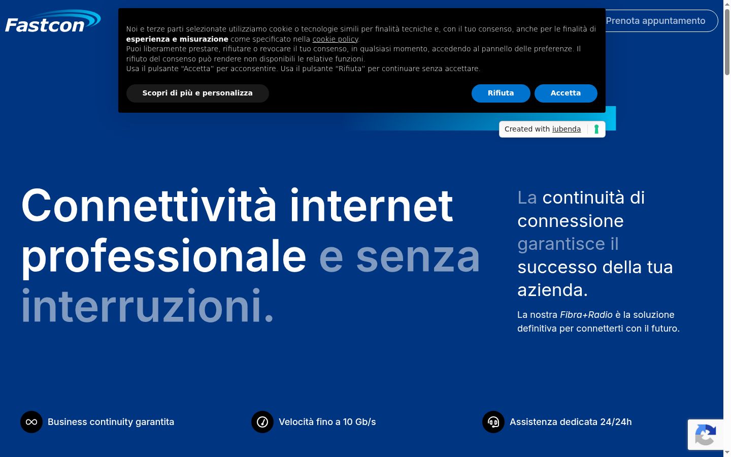 Zrzut ekranu banera zgody wyświetlanego przed jakąkolwiek interakcją