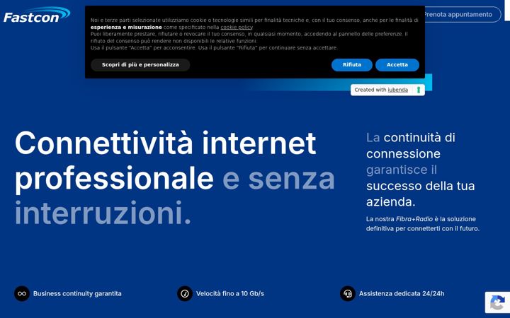 Screenshot of fastcon.it