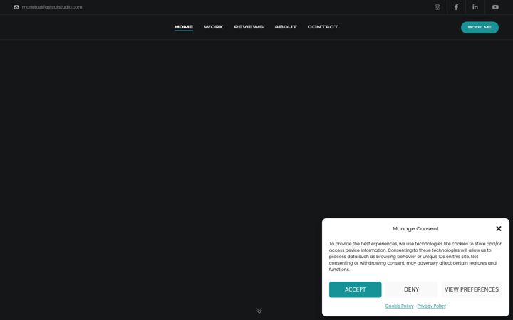 Screenshot of fastcutstudio.com